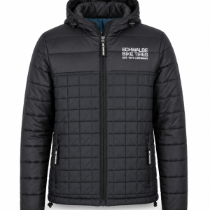 Hooded padded winter jacket
