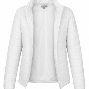 EMDYS White Lightweight Quilted Jacket – S