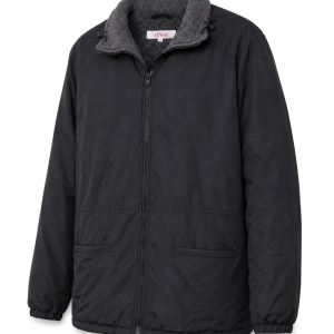 s.Oliver Charcoal Fleece-Lined Jacket – 42